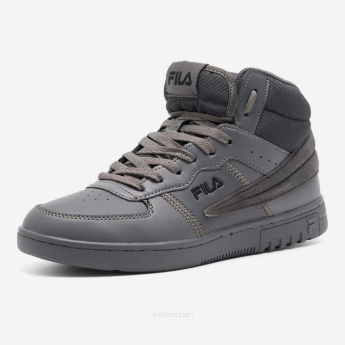 Men’s grey high-top sneakers Fila Noclaf Cb Mid FFM0033-80015 5655