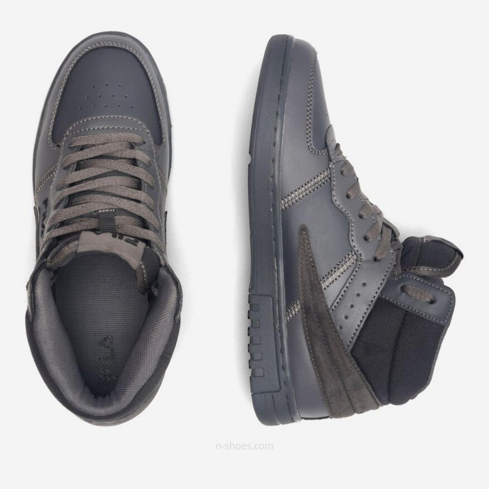 Men’s grey high-top sneakers Fila Noclaf Cb Mid FFM0033-80015 5655
