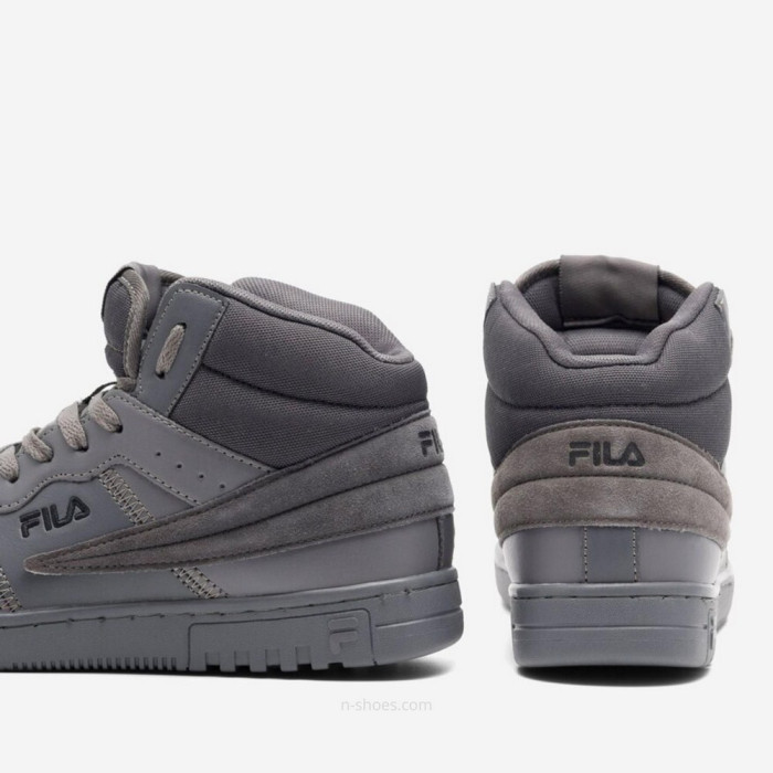 Men’s grey high-top sneakers Fila Noclaf Cb Mid FFM0033-80015 5655