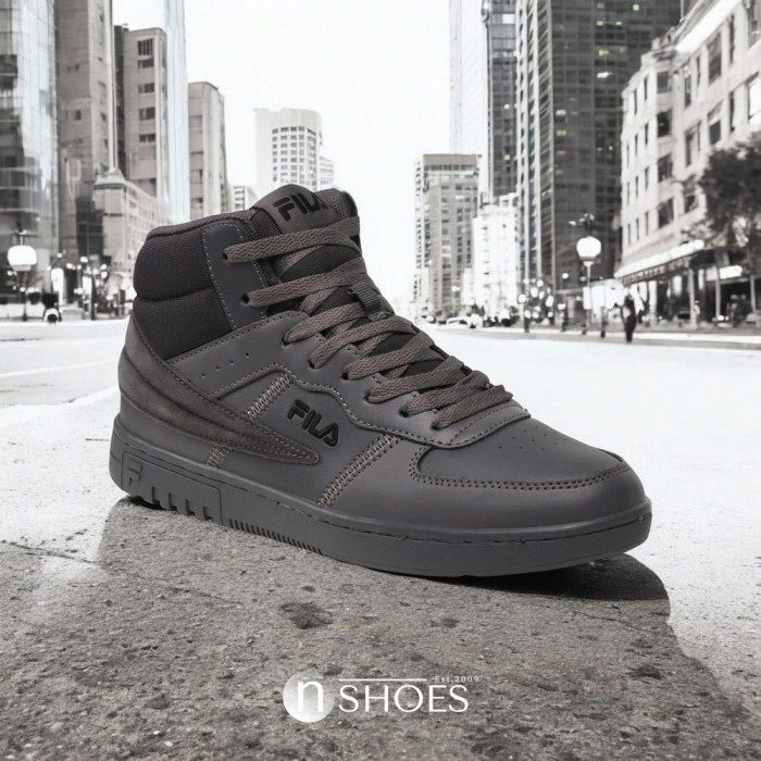 Men’s grey high-top sneakers Fila Noclaf Cb Mid FFM0033-80015 5655