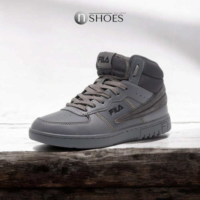 Men’s grey high-top sneakers Fila Noclaf Cb Mid FFM0033-80015 5655