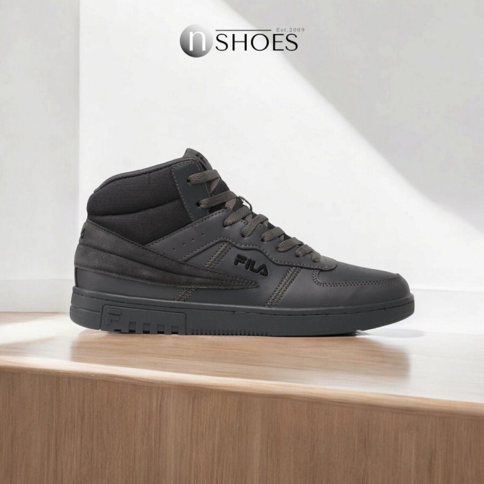 Men’s grey high-top sneakers Fila Noclaf Cb Mid FFM0033-80015 5655