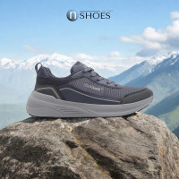 Men's gray-blue demi-season sneakers Go Soft GF22F050A-5 5657