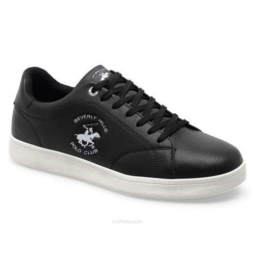 Мужские черные кеды Beverly Hills Polo Club MYL-CE23388A 5658 Мужские черные кеды Beverly Hills Polo Club MYL-CE23388A 5658