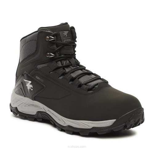 Мужские черные трекинговые ботинки Joma Tk.Angara Men 2201 TKANGW2201 натуральная кожа 5674