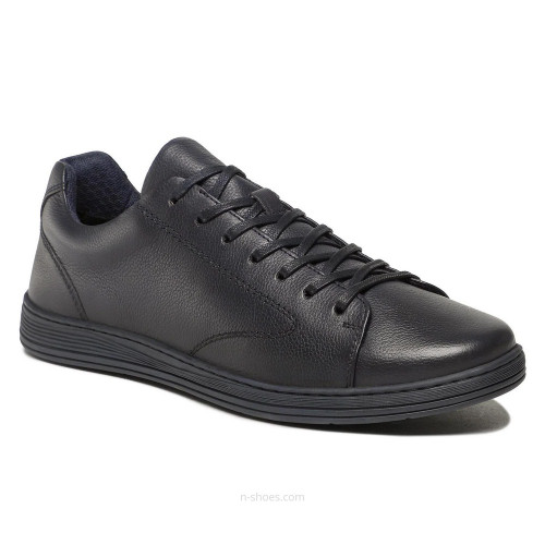 Men's dark blue leather sneakers Cesare Cave NADAL-47 MI08 5675 Men's dark blue leather sneakers Cesare Cave NADAL-47 MI08 5675