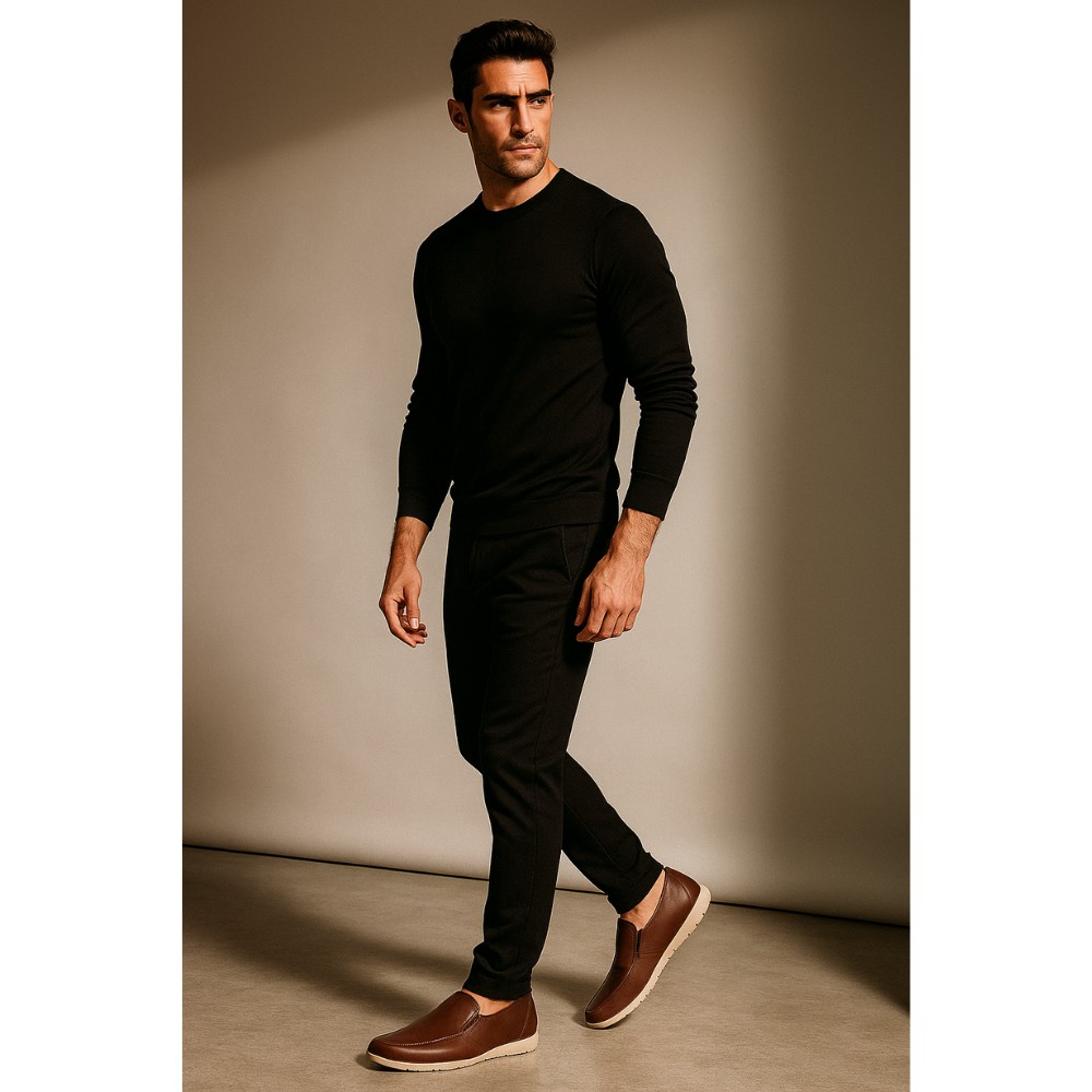 Men's moccasins Lasocki (Poland) model 5679