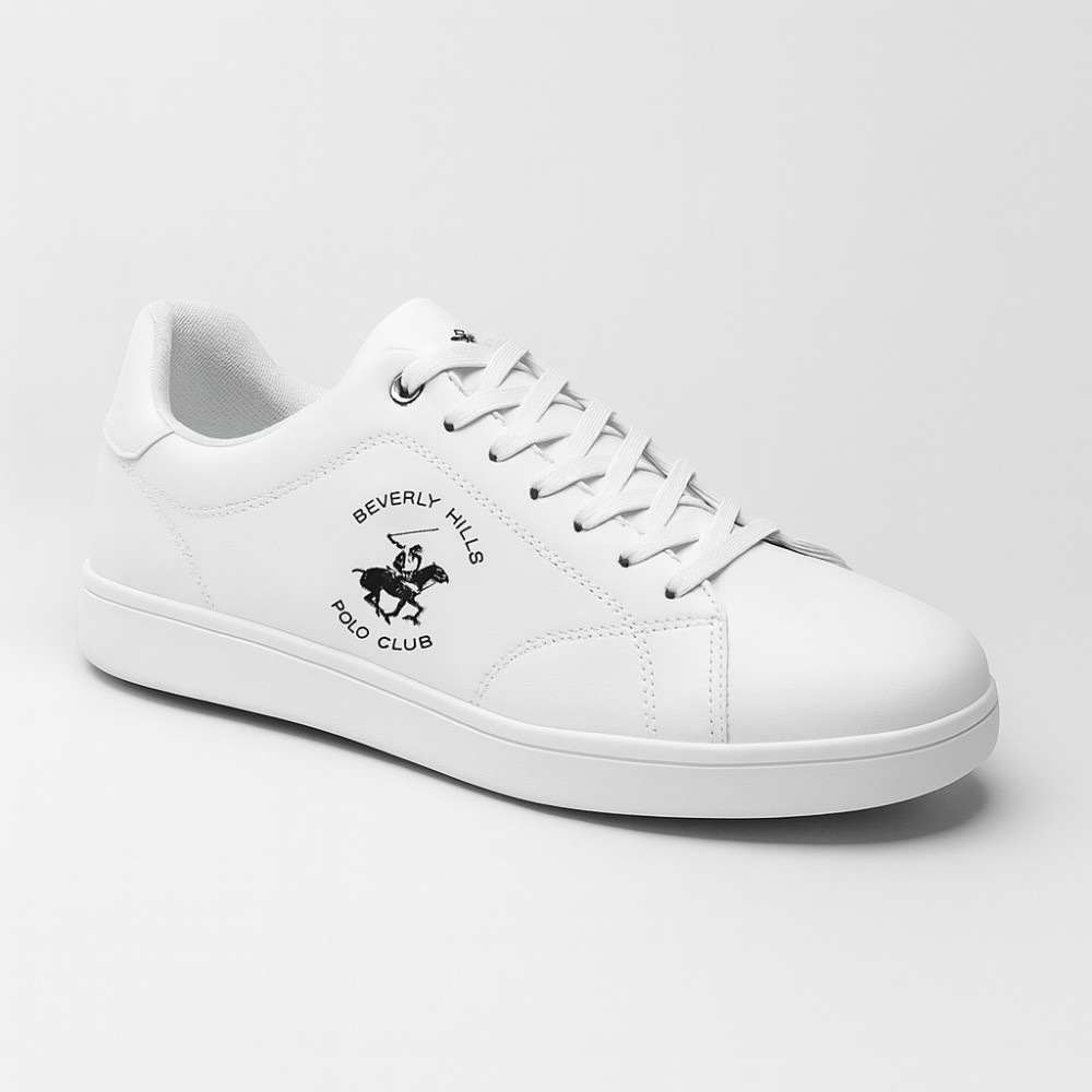 Чоловічі білі кеди Beverly Hills Polo Club MYL-CE23388A 5680
