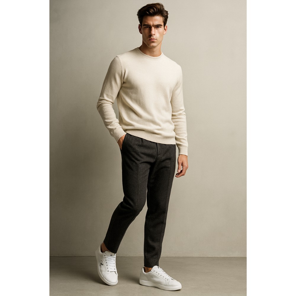 Чоловічі білі кеди Beverly Hills Polo Club MYL-CE23388A 5680