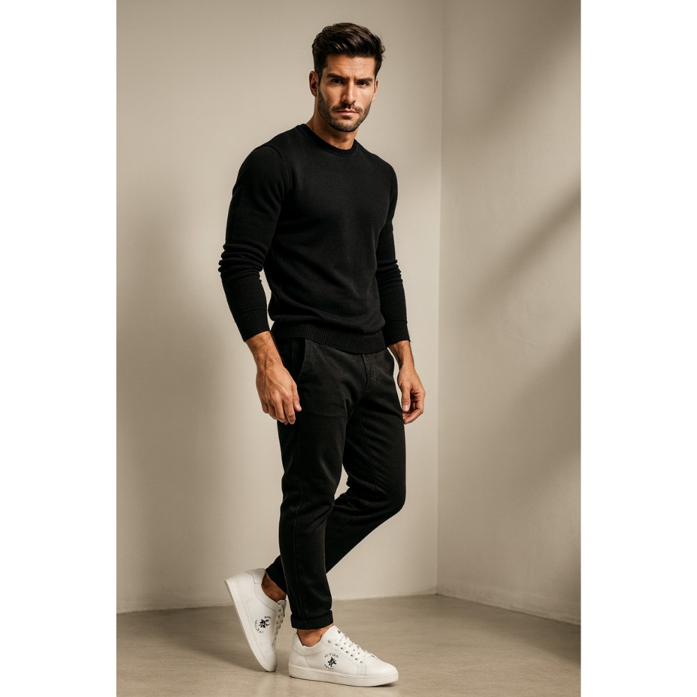 Чоловічі білі кеди Beverly Hills Polo Club MYL-CE23388A 5680