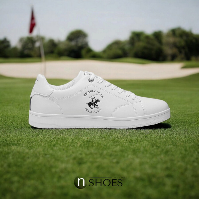 Чоловічі білі кеди Beverly Hills Polo Club MYL-CE23388A 5680