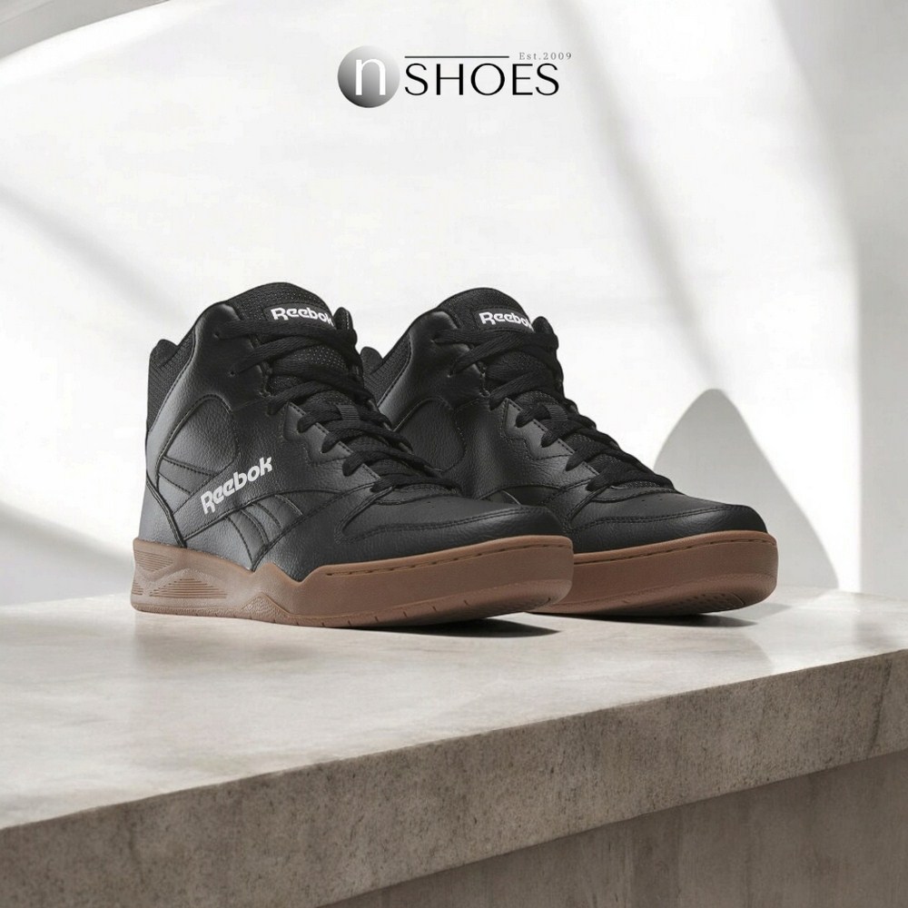 Мужские кожаные высокие кроссовки Reebok Men's Lifestyle модель 5684