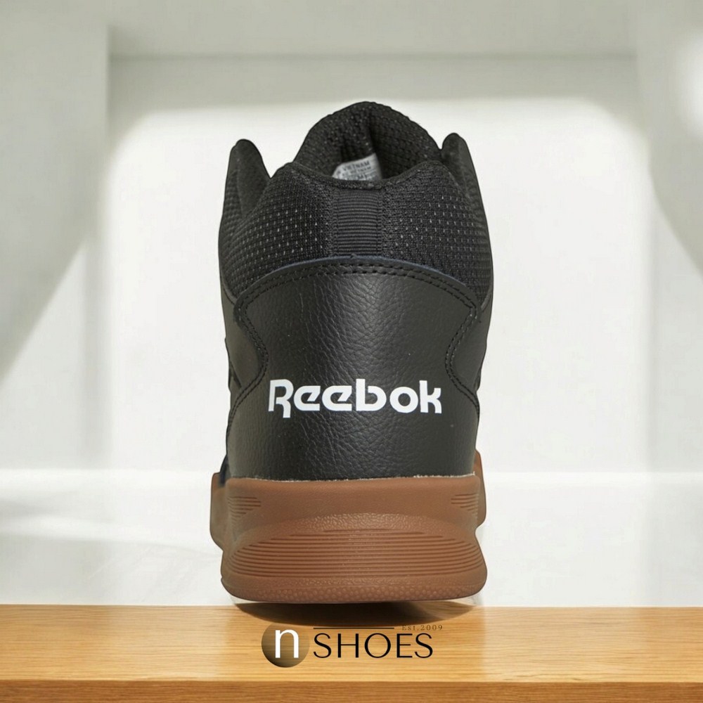 Мужские кожаные высокие кроссовки Reebok Men's Lifestyle модель 5684