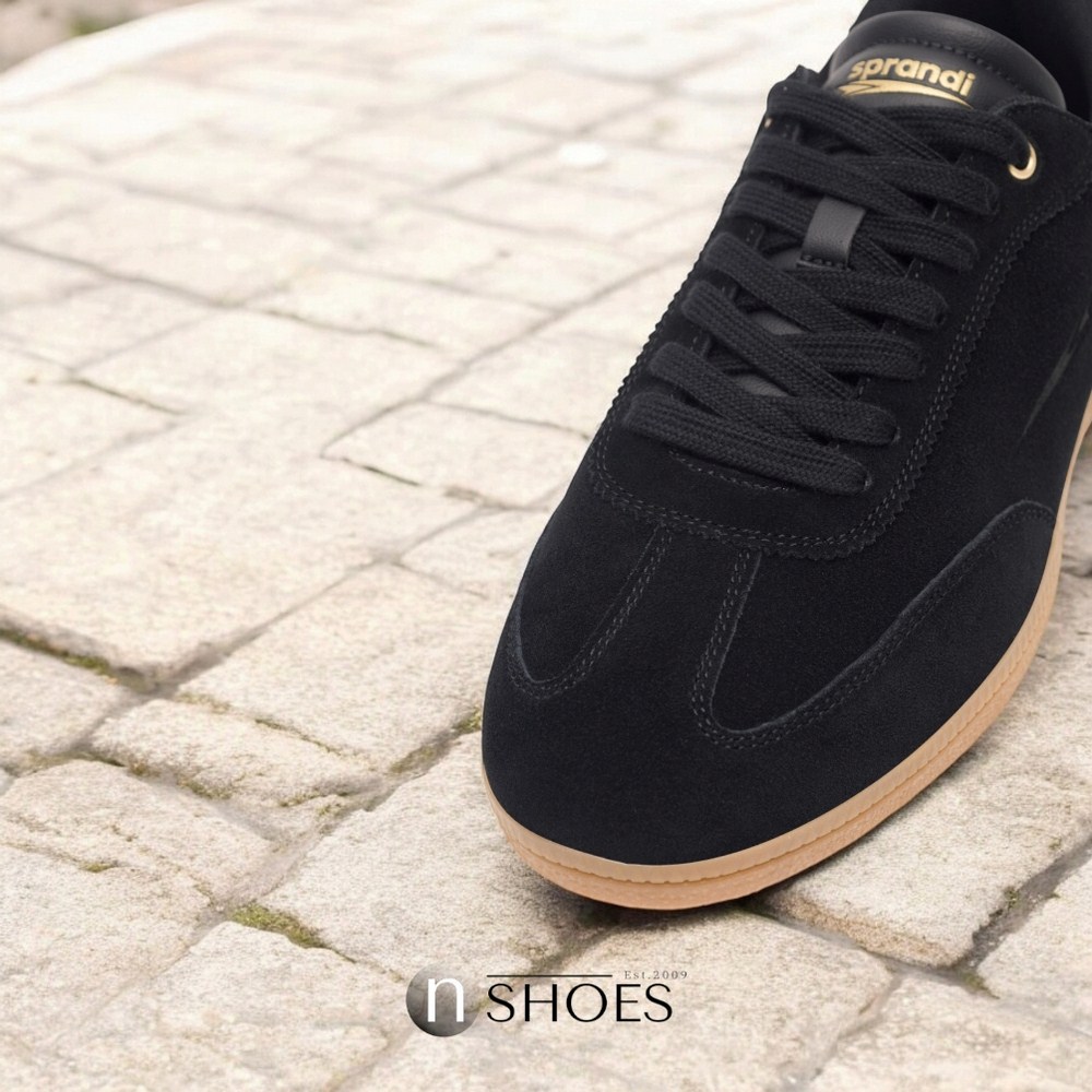 Men's trendy suede sneakers Sprandi RETROSTEMP model 5685