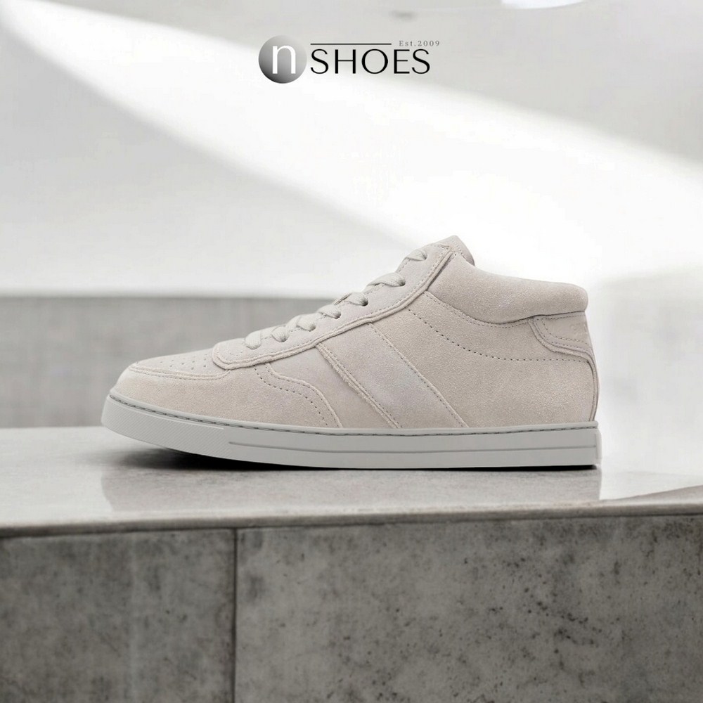 Мужские кожаные высокие кроссовки Gino Rossi (Польша) модель 5698