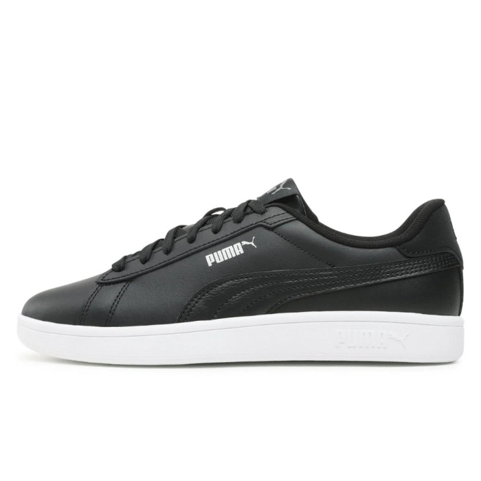Men’s Puma Smash 3.0 L Leather Sneakers in Black
