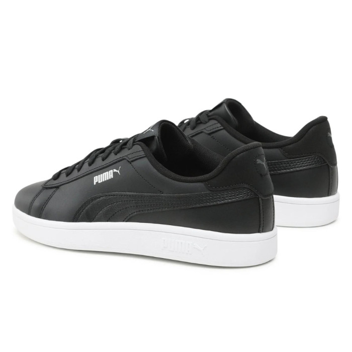 Men’s Puma Smash 3.0 L Leather Sneakers in Black