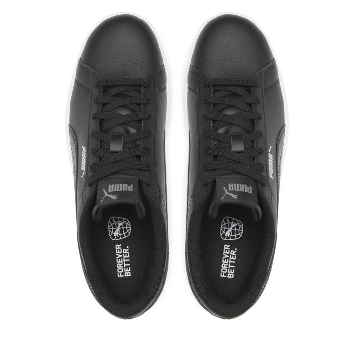 Men’s Puma Smash 3.0 L Leather Sneakers in Black