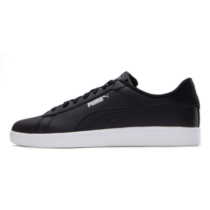 Men’s Puma Smash 3.0 L Leather Sneakers in Black