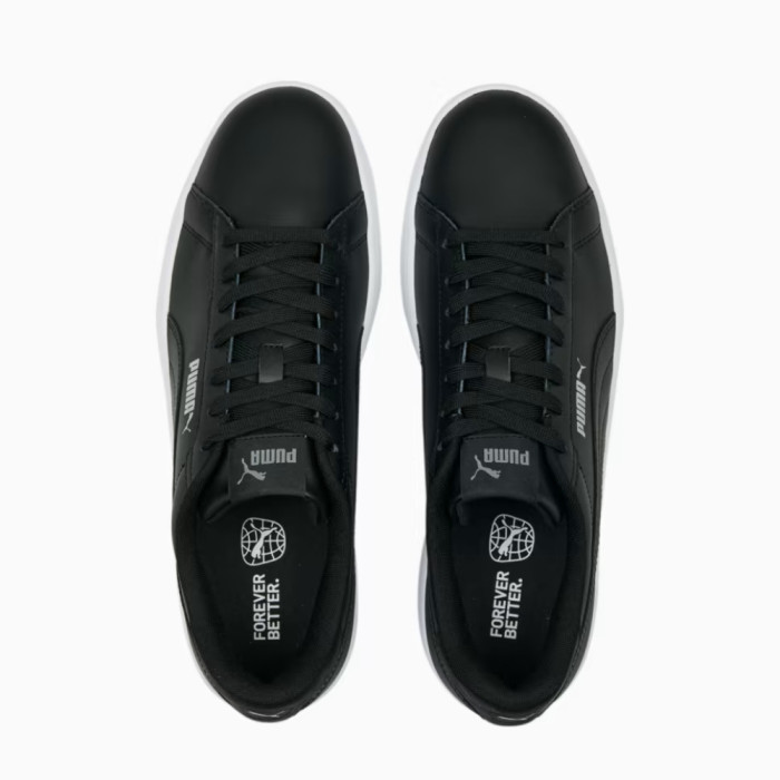 Men’s Puma Smash 3.0 L Leather Sneakers in Black