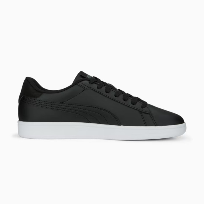 Men’s Puma Smash 3.0 L Leather Sneakers in Black