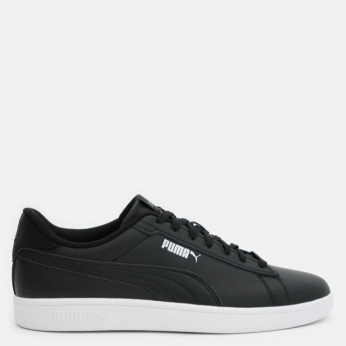 Men’s Puma Smash 3.0 L Leather Sneakers in Black