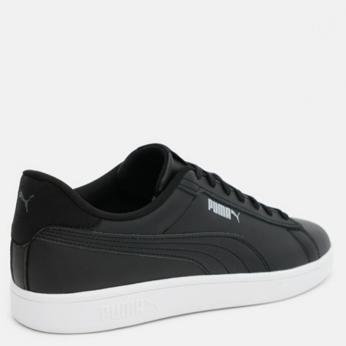 Men’s Puma Smash 3.0 L Leather Sneakers in Black