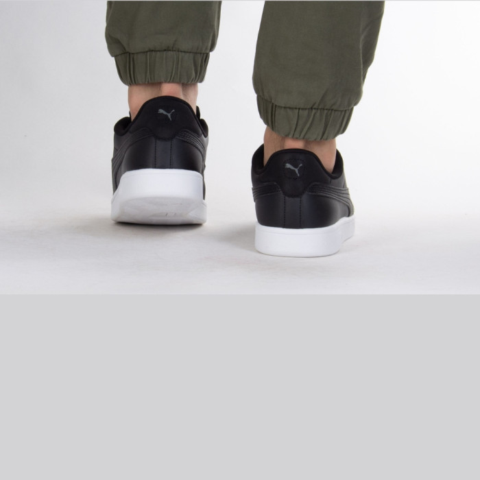 Men’s Puma Smash 3.0 L Leather Sneakers in Black