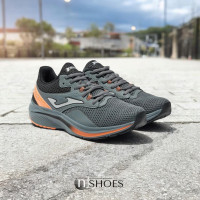 Men's gray textile running shoes Joma Active RACTIW2412 5710 from the Spanish brand