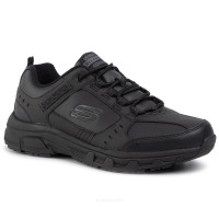 Чоловічі шкіряні чорні кросівки Skechers Redwick 51896/BBK 5719 з натуральної шкіри від американського бренду