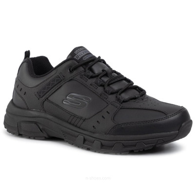 Чоловічі шкіряні чорні кросівки Skechers Redwick 51896/BBK 5719 з натуральної шкіри від американського бренду