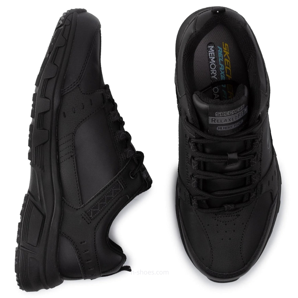 Мужские черные кроссовки Skechers Redwick (США) модель 5719