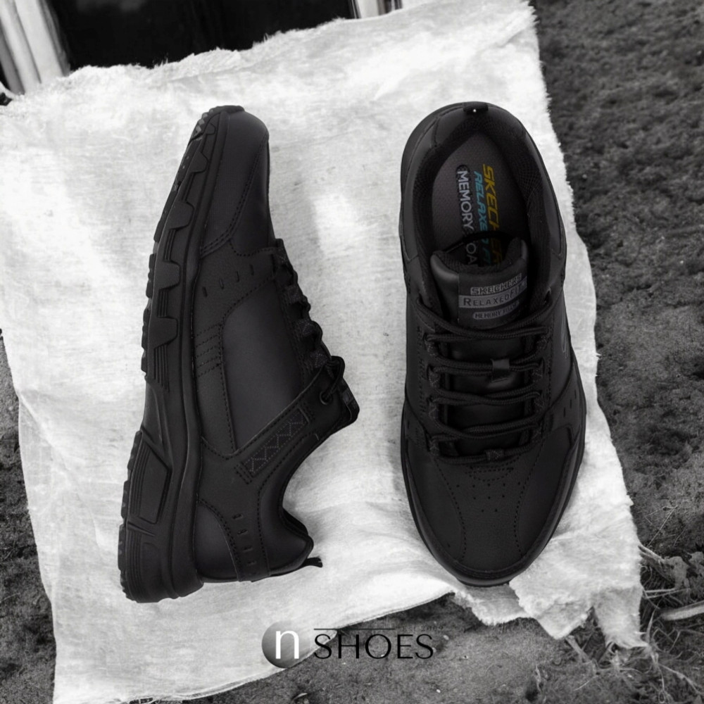 Мужские черные кроссовки Skechers Redwick (США) модель 5719