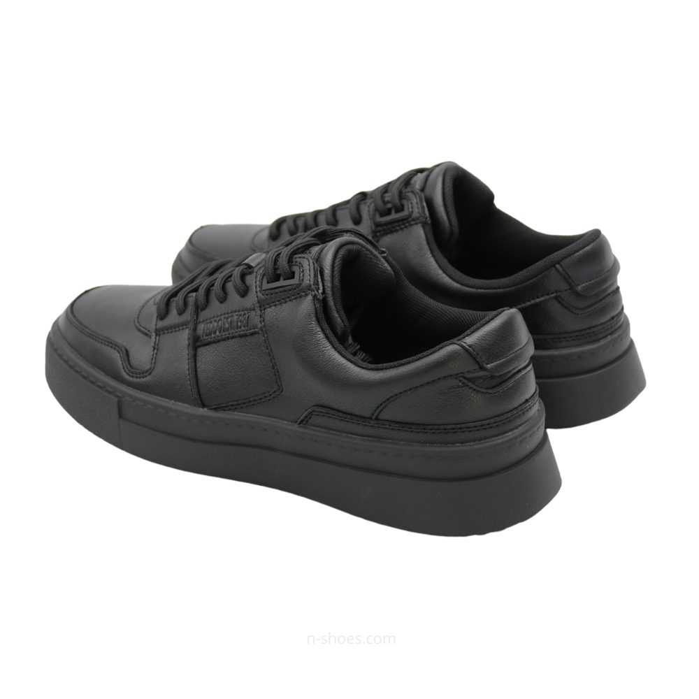 Мужские кожаные демисезонные кроссовки KEDDO (Великобритания) модель 5723