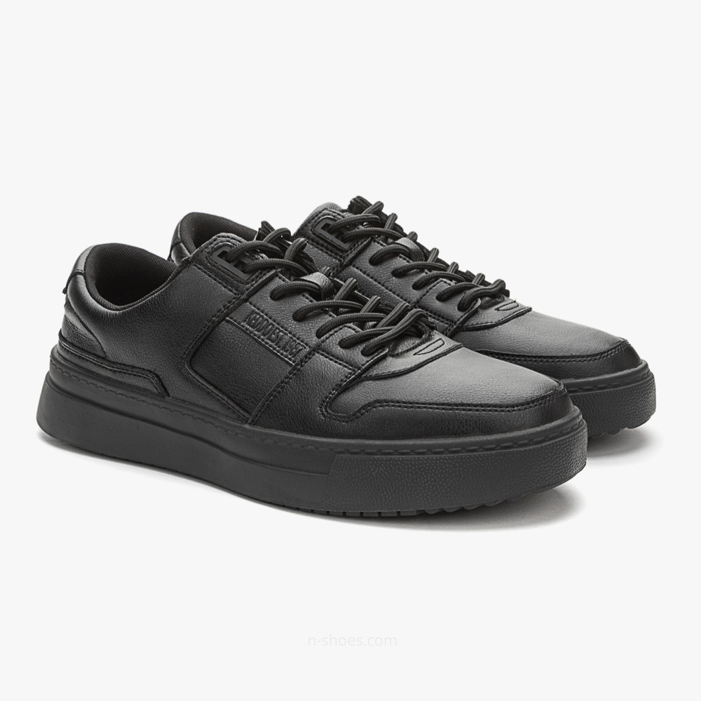 Мужские кожаные демисезонные кроссовки KEDDO (Великобритания) модель 5723