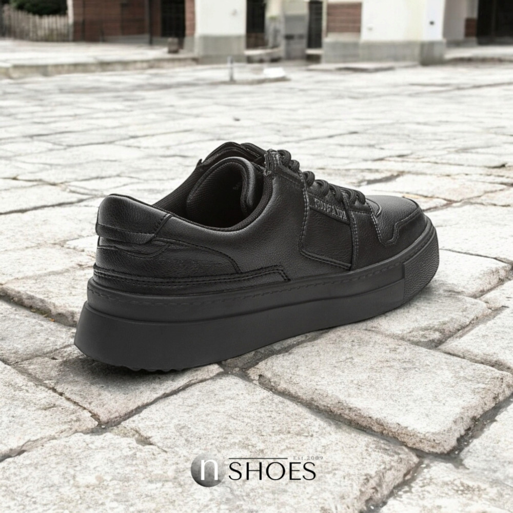 Мужские кожаные демисезонные кроссовки KEDDO (Великобритания) модель 5723