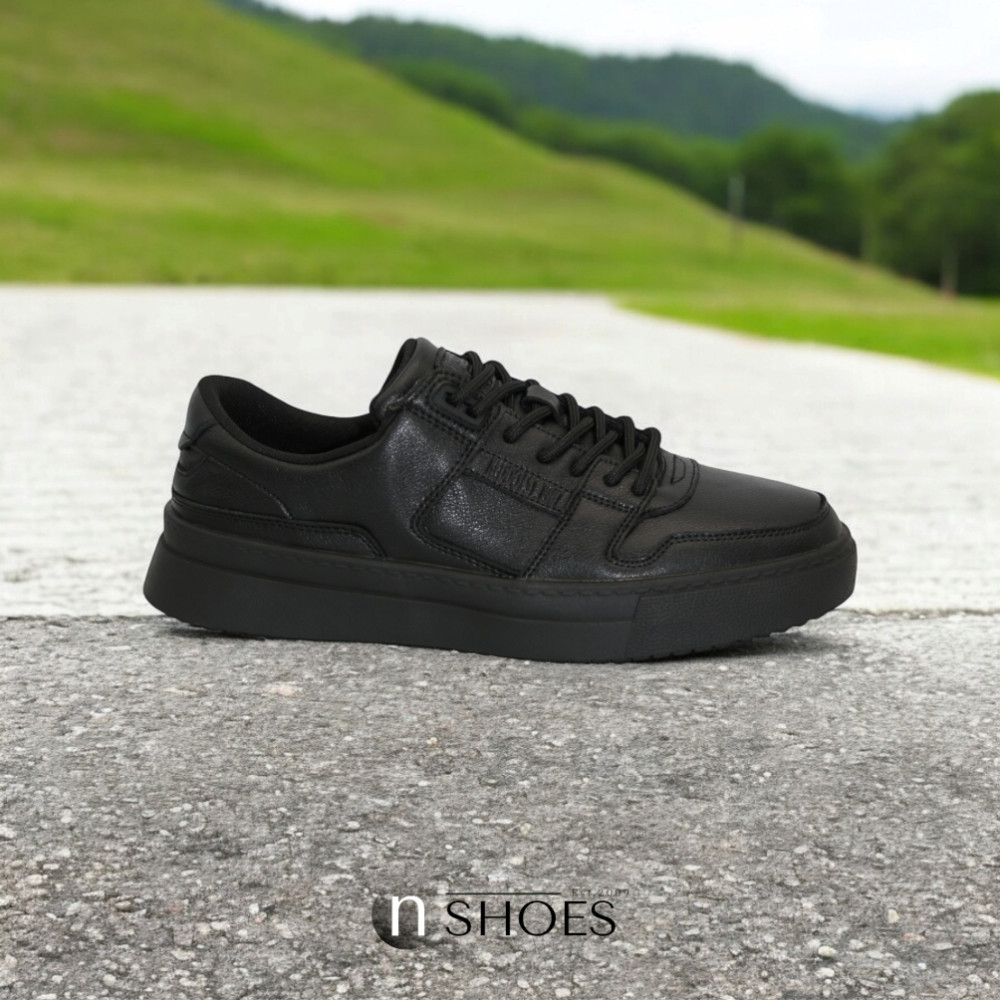 Мужские кожаные демисезонные кроссовки KEDDO (Великобритания) модель 5723