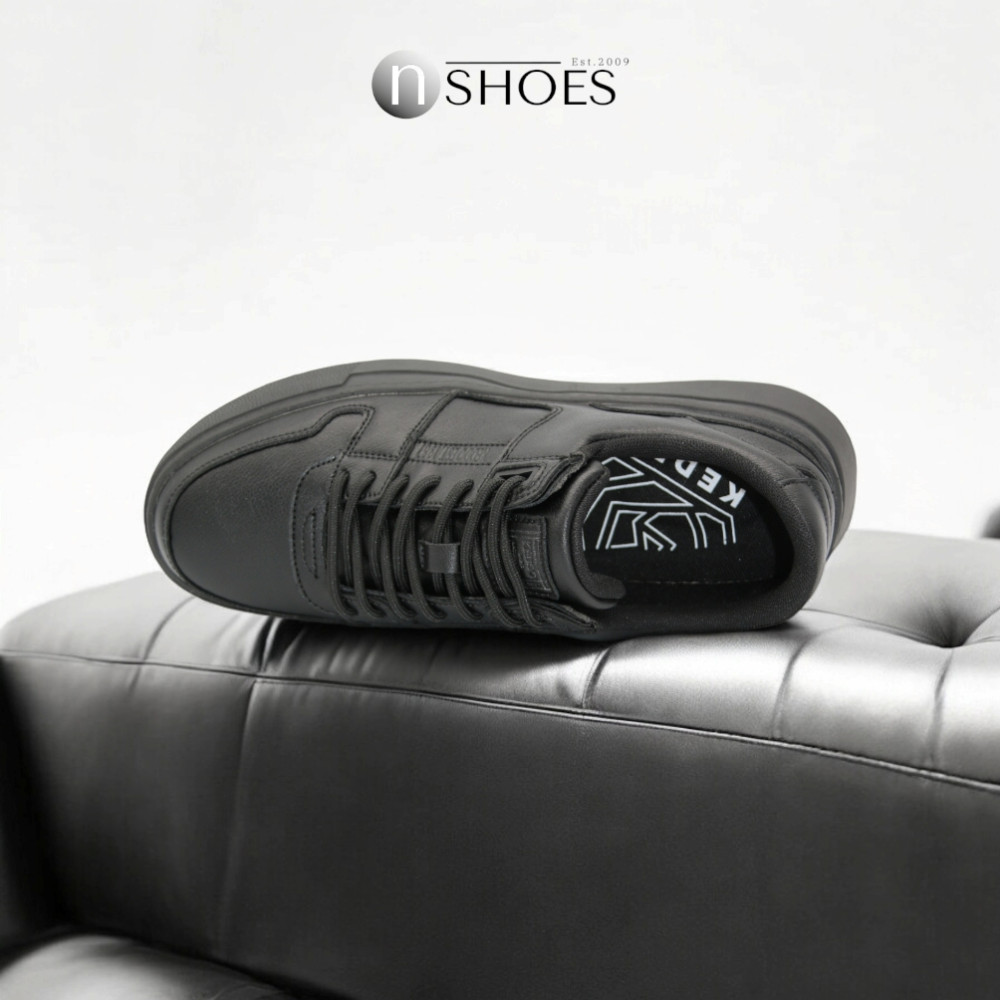 Мужские кожаные демисезонные кроссовки KEDDO (Великобритания) модель 5723