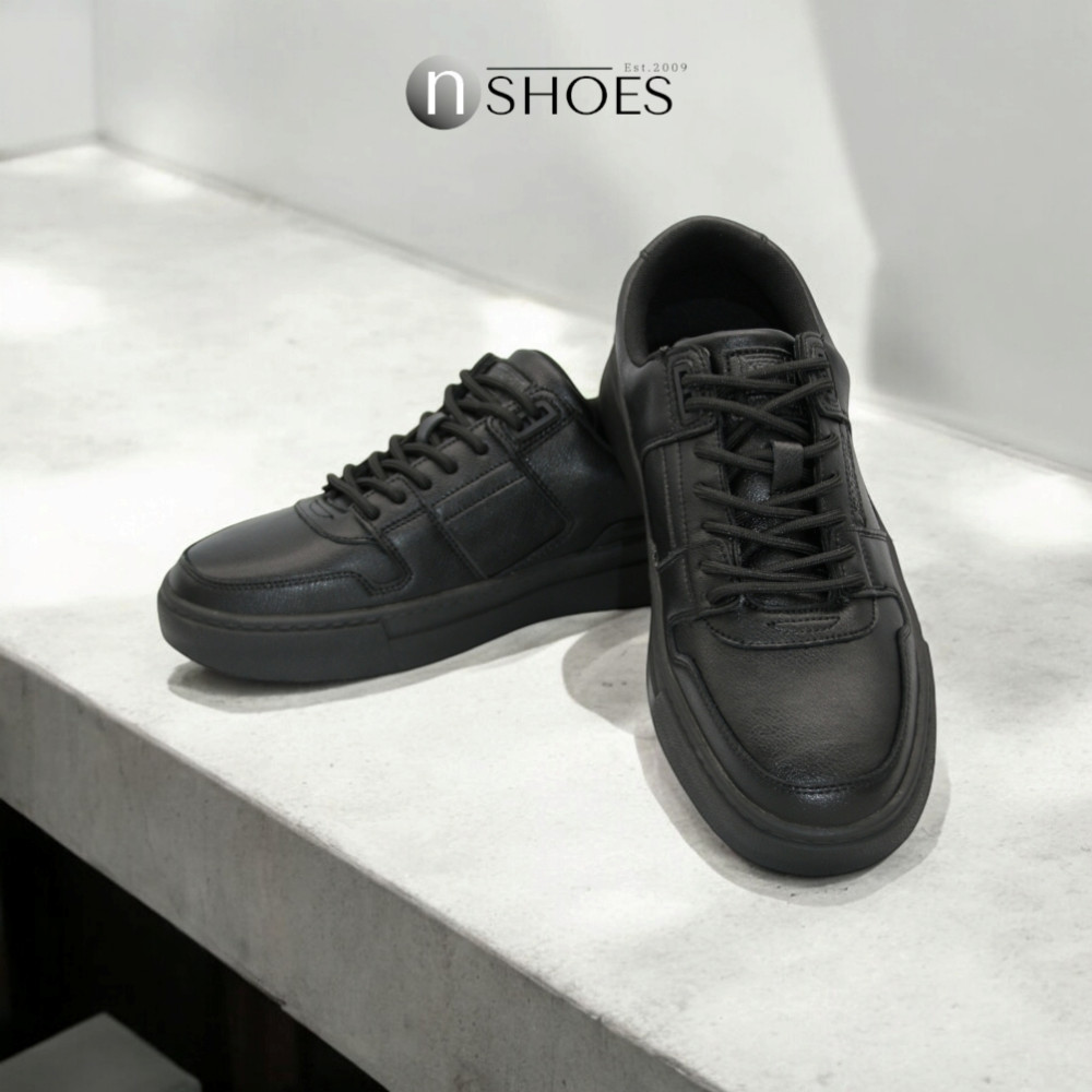 Мужские кожаные демисезонные кроссовки KEDDO (Великобритания) модель 5723