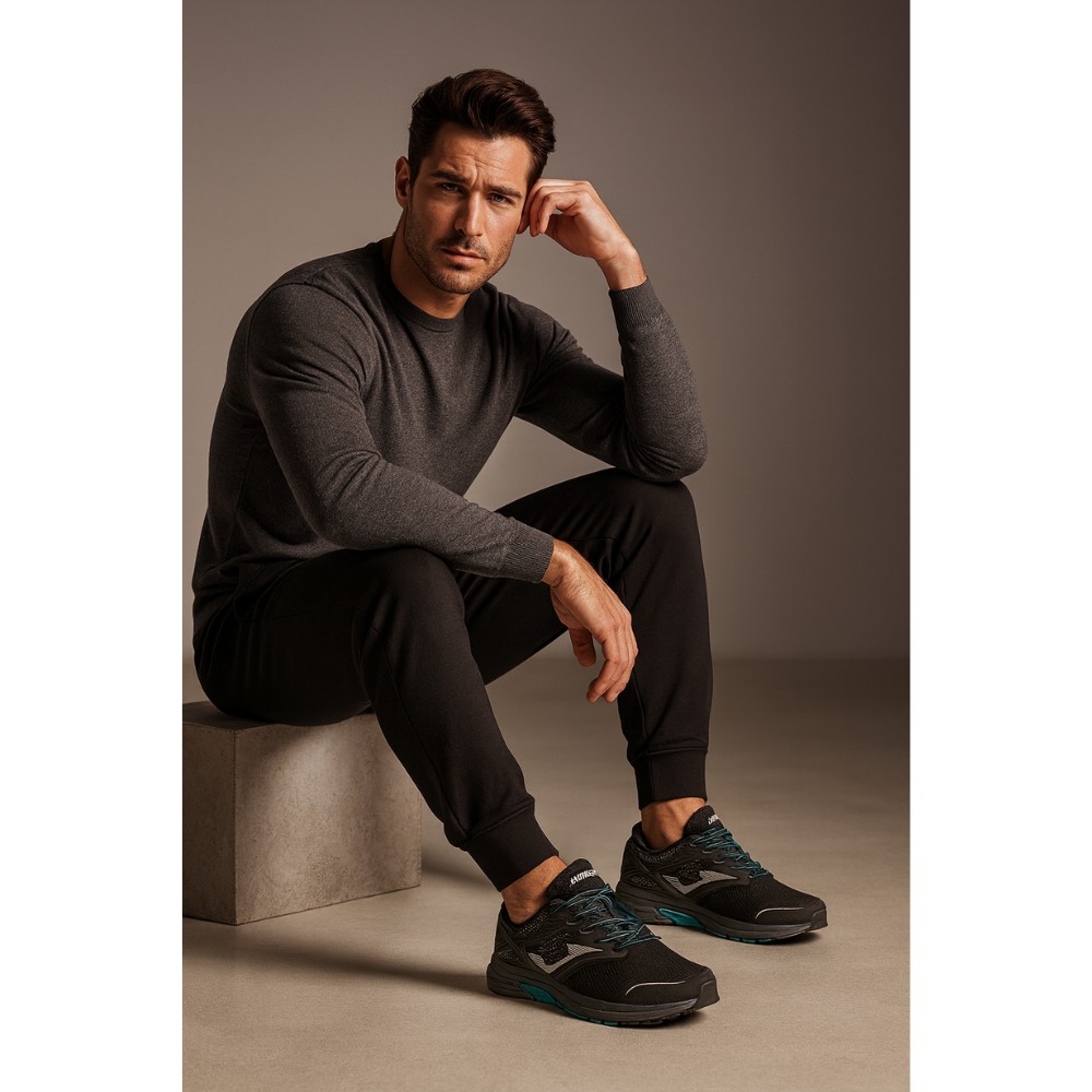 Men’s Black Joma Meta RMETAW2401 5732 Running Shoes