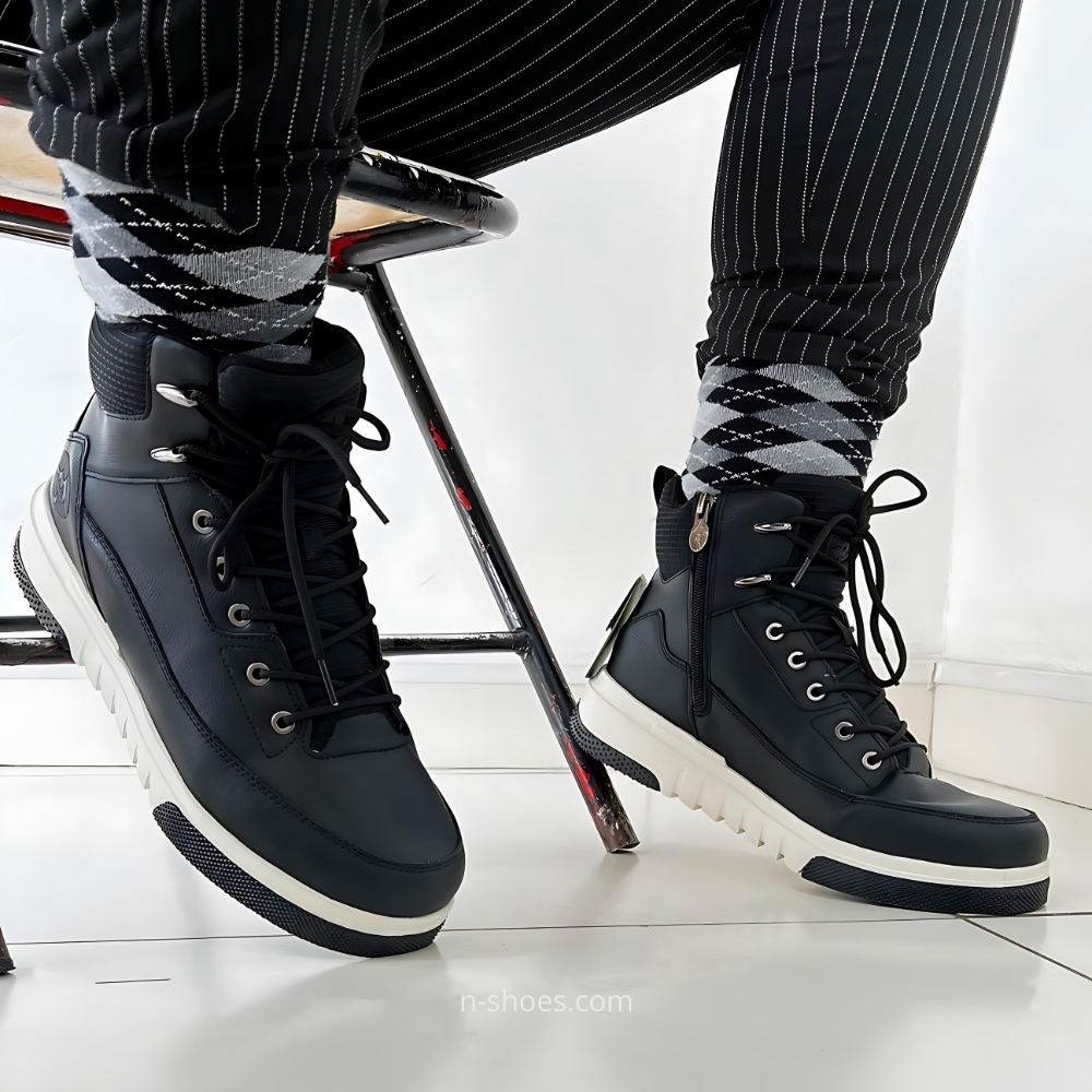 GRUNBERG 148198 13-01W 5733 - men’s winter boots with wool insulation