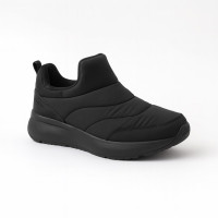 Чоловічі чорні термо кросівки сліпони GRUNBERG 148196 17-01E 5740 з нейлону та мембрана Gore-Tex у стилі Merrell Nova Sneaker Moc