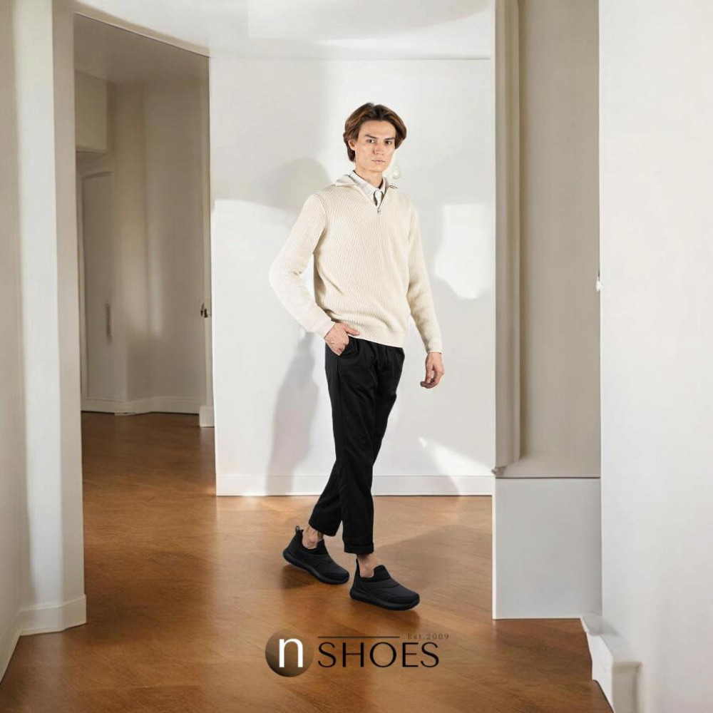 Men's thermal sneakers GRUNBERG (Italy) Gore-Tex insulation model 5740