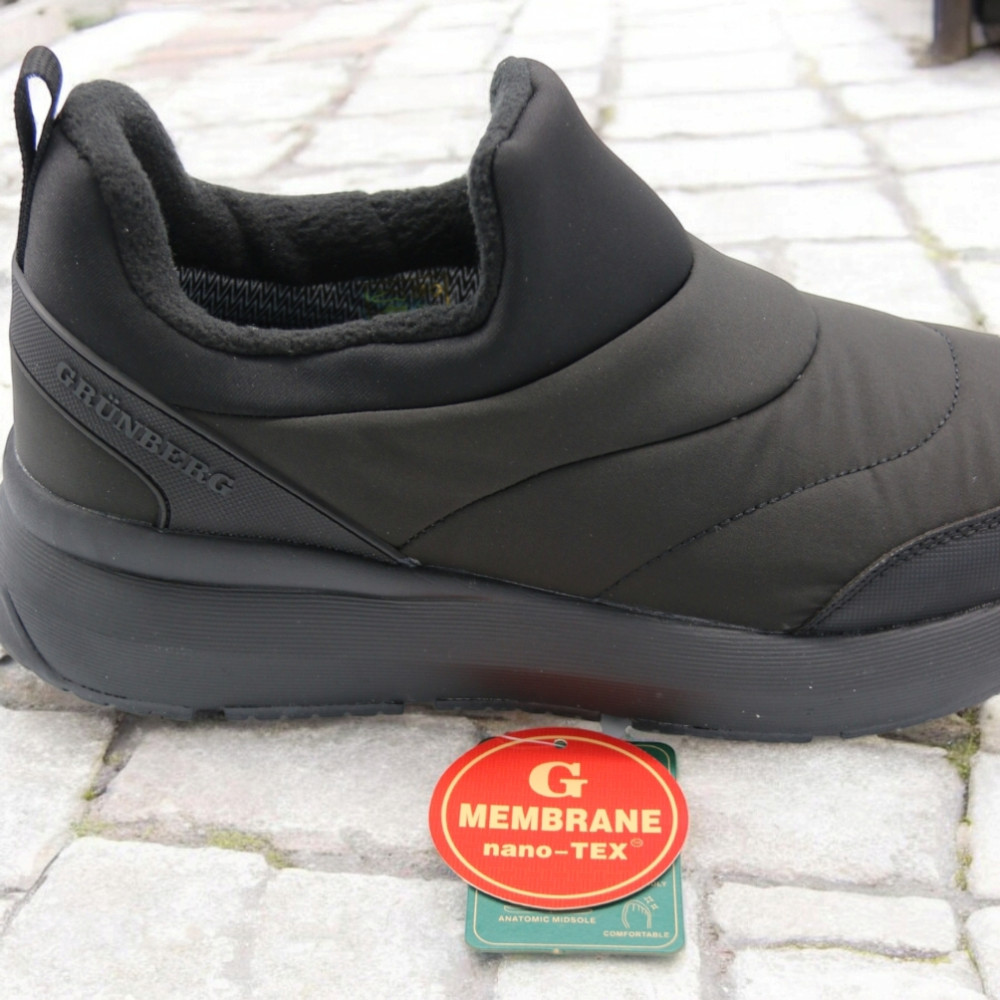 Men's thermal sneakers GRUNBERG (Italy) Gore-Tex insulation model 5740