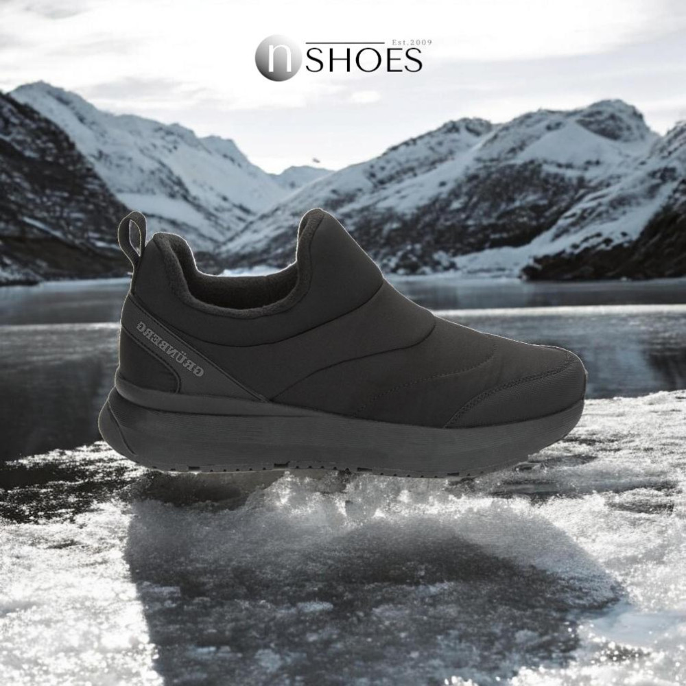 Men's thermal sneakers GRUNBERG (Italy) Gore-Tex insulation model 5740