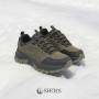 Мужские кожаные термо кроссовки GRUNBERG (Италия) с утеплением Gore-Tex модель 5742 