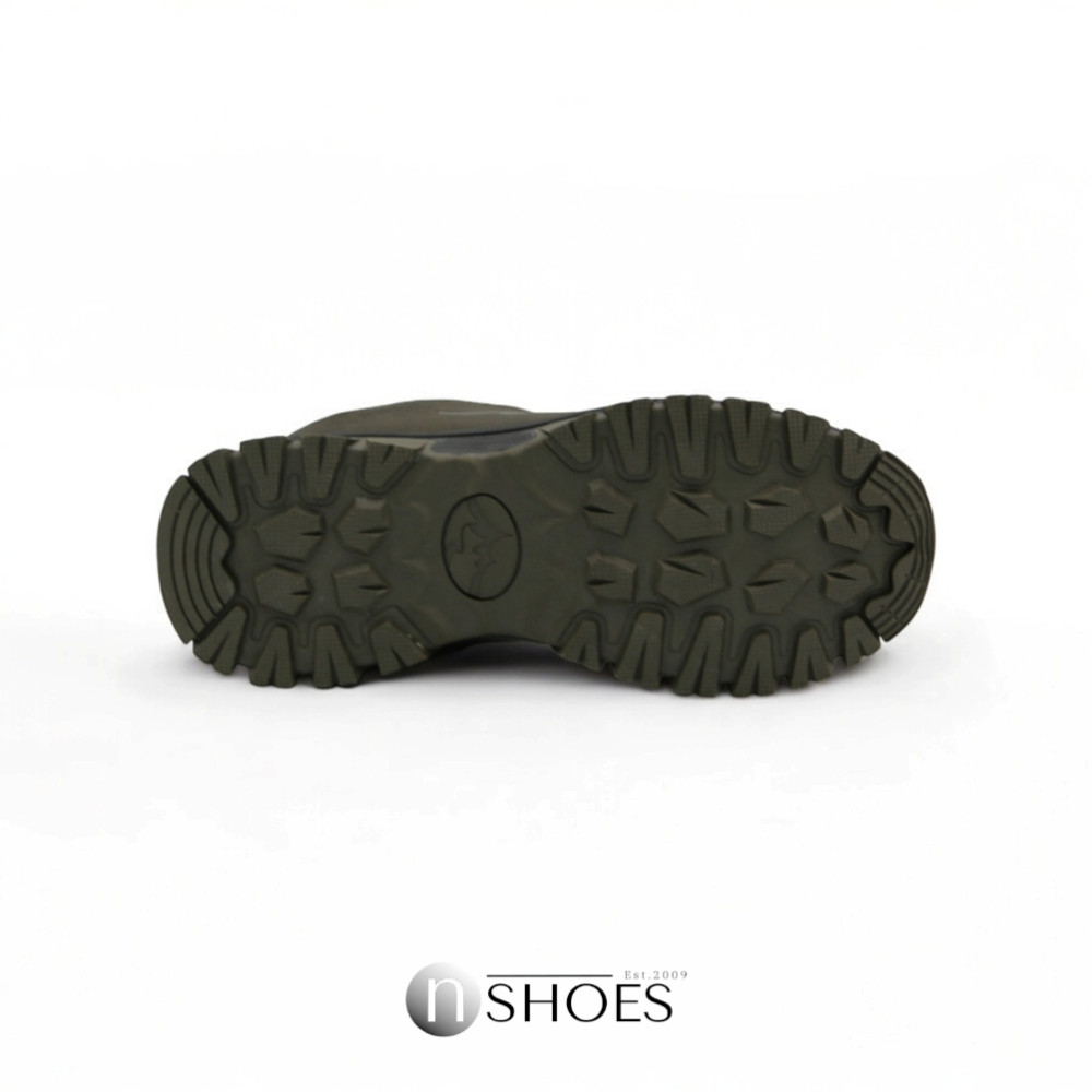 Мужские кожаные термо кроссовки GRUNBERG (Италия) с утеплением Gore-Tex модель 5742 