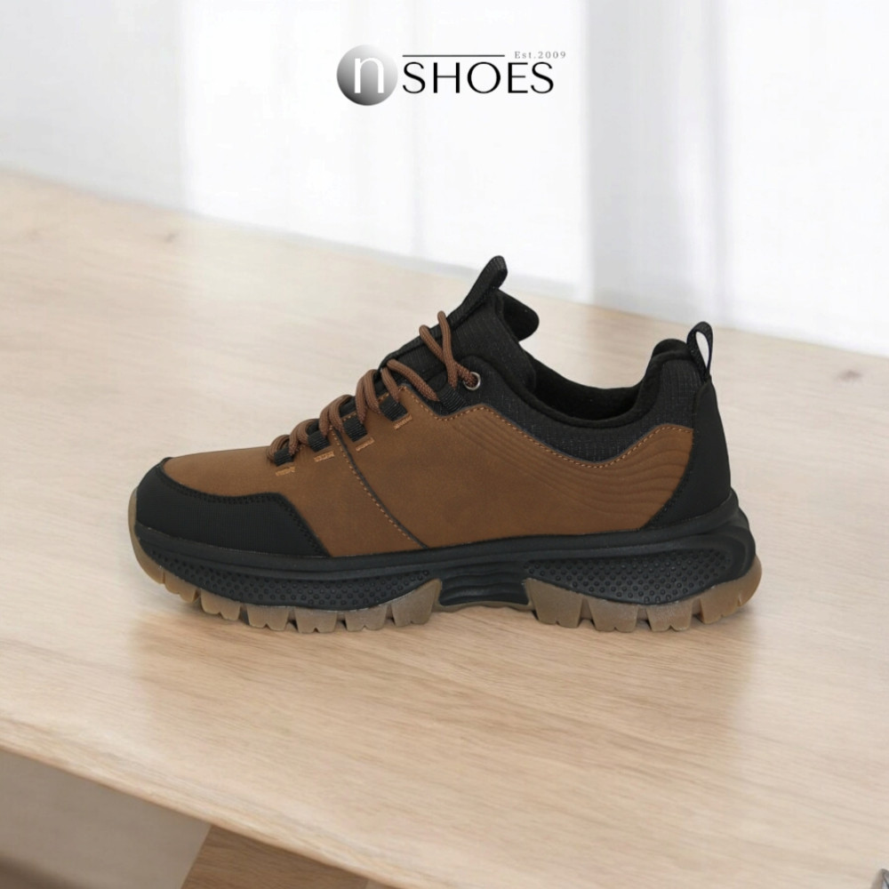 Мужские кожаные термо кроссовки GRUNBERG (Италия) с утеплением на мембране Gore-Tex модель 5743