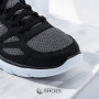 Мужские черные кроссовки Skechers South Rim 52812 BKW модель 5758