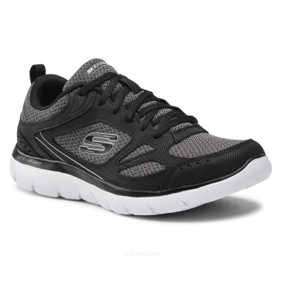 Чоловічі чорні кросівки Skechers South Rim 52812 BKW 5758 комфортні із устілкою Memory Foam™ оригінальні від американського бренду